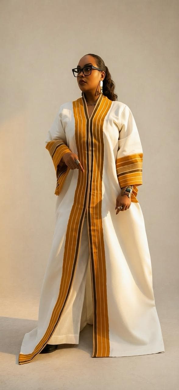 Sudanese identity, tailored for the world's catwalks.